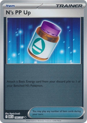 ASC195/217 - N's PP Up Energy Reverse Holo