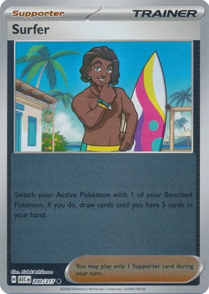 ASC200/217 - Surfer Energy Reverse Holo
