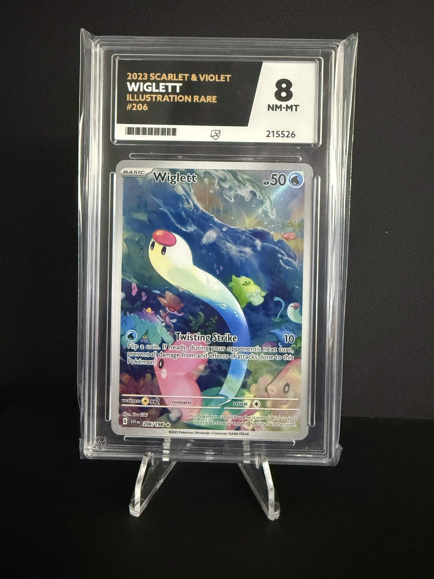 215526 - ACE 8 English Scarlet & Violet Wiglett 206/198