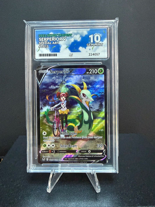 224057 - ACE 10 English Silver Tempest Serperior V TG13/TG30