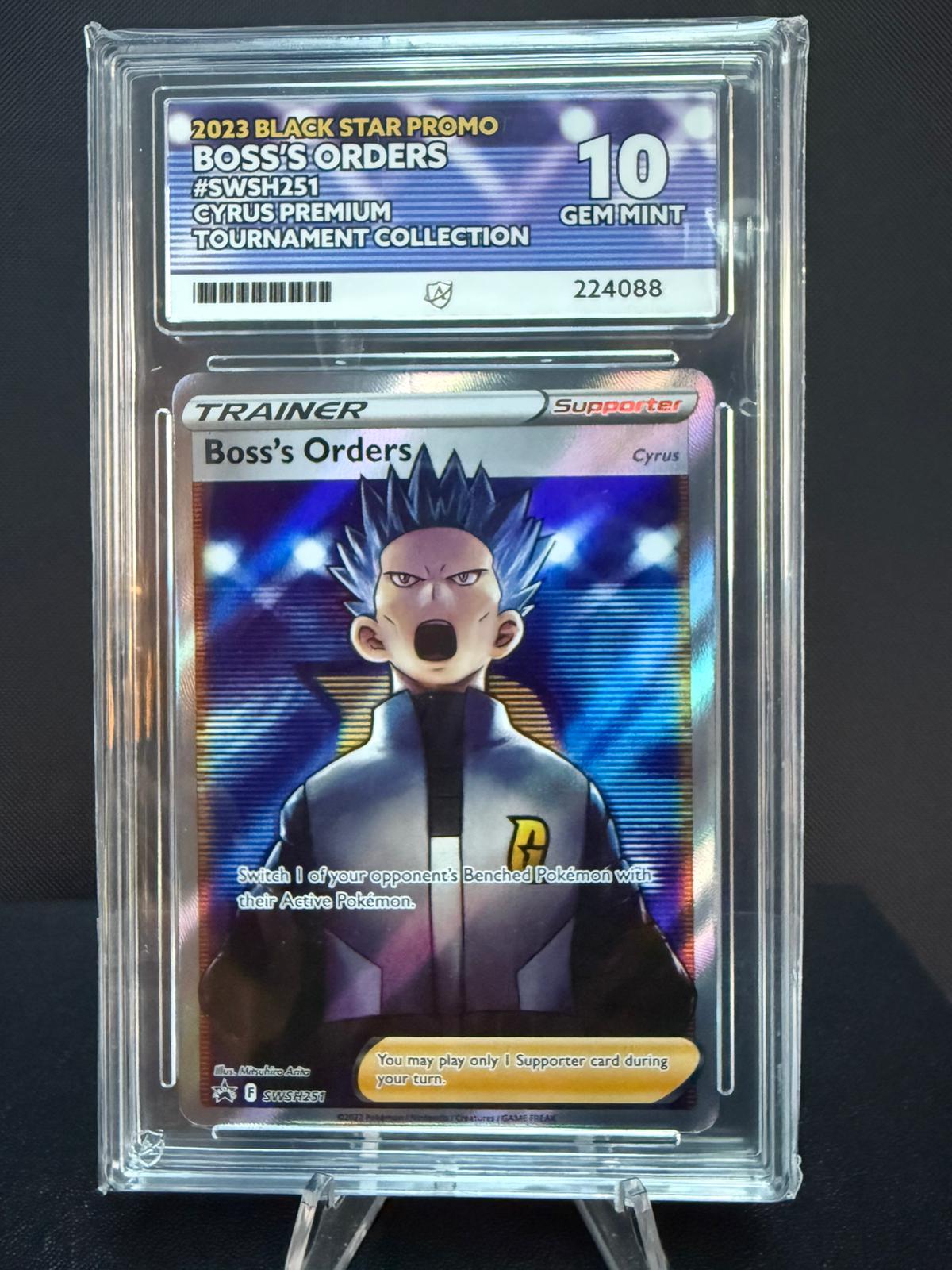 224088 - ACE 10 English Black Star Promo Boss's Orders SWSH251