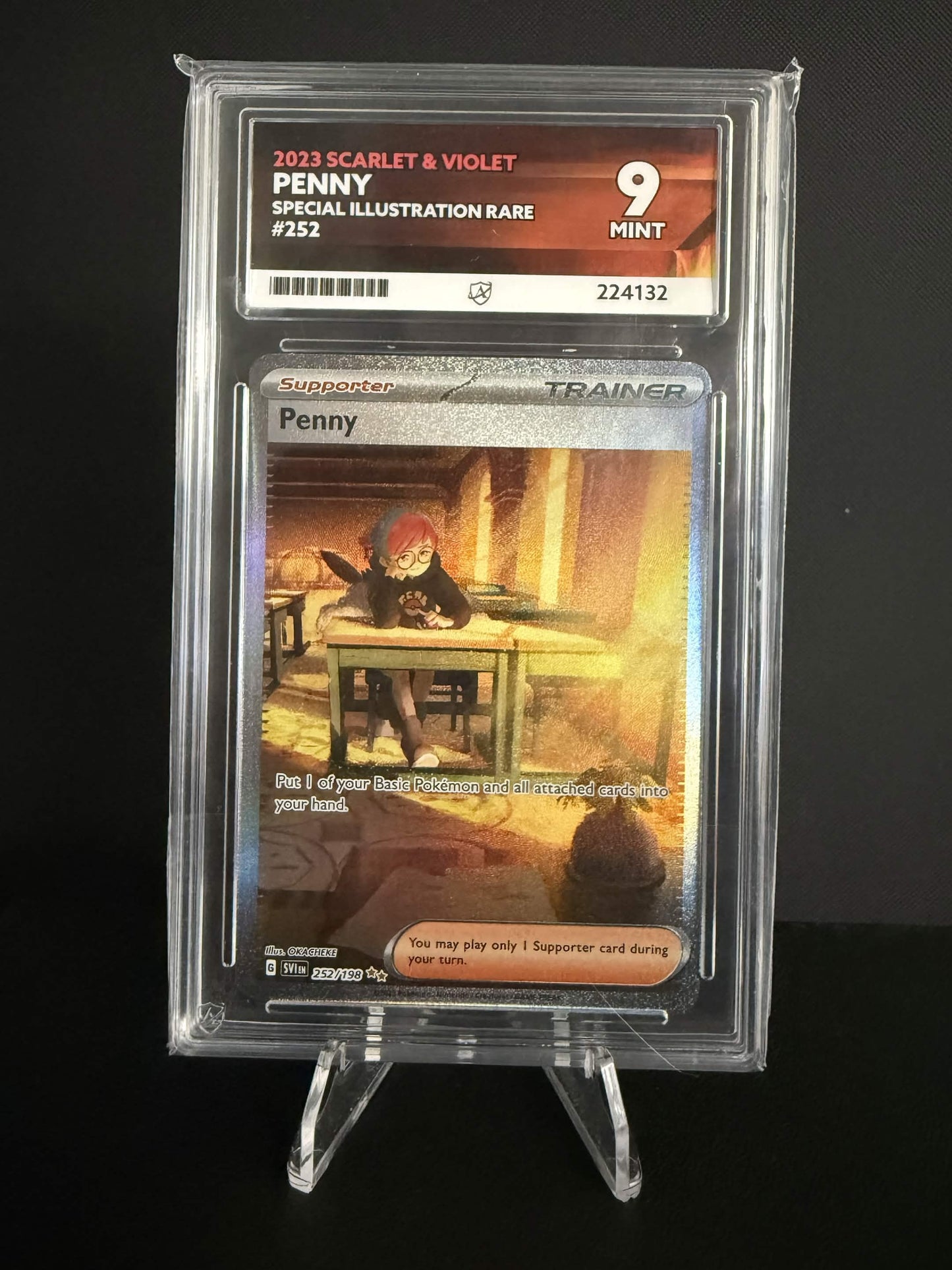 224132 - ACE 9 English Scarlet & Violet Penny 252/198