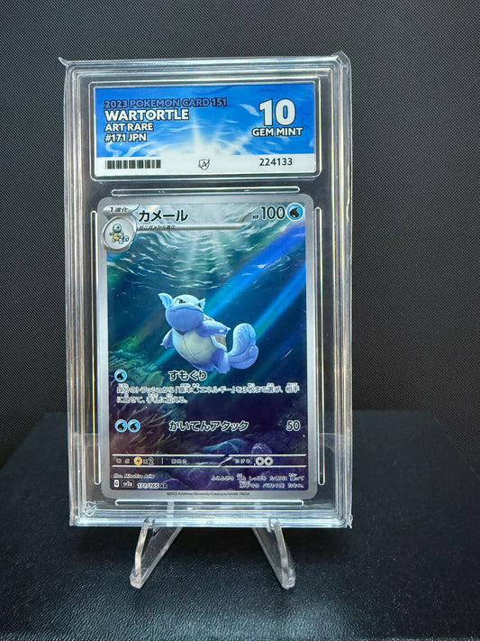 224133 - ACE 10 Japanese 151 Wartortle 171/165