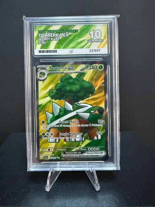237697 - ACE 10 English Temporal Forces Torterra ex 185/162