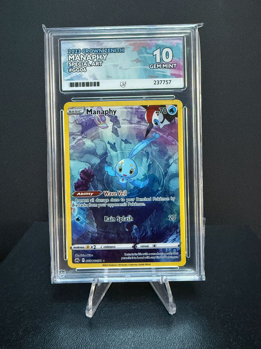 237757 - ACE 10 English Crown Zenith Manaphy GG06/GG70