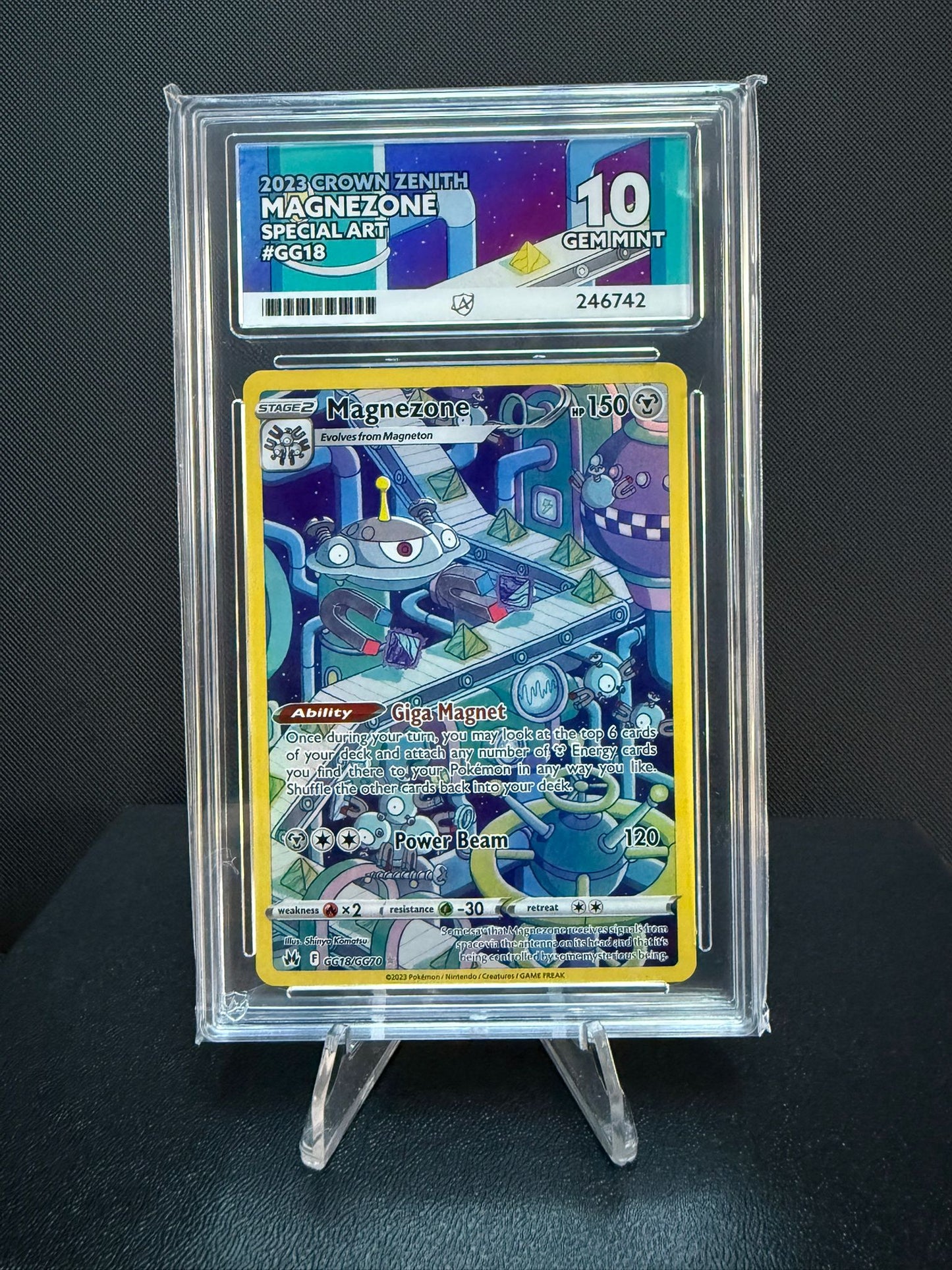 246742 - ACE 10 English Crown Zenith Magnezone GG18/GG70