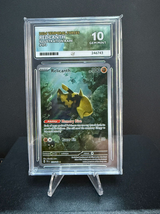 246743 - ACE 10 English Temporal Forces Relicanth 173/162
