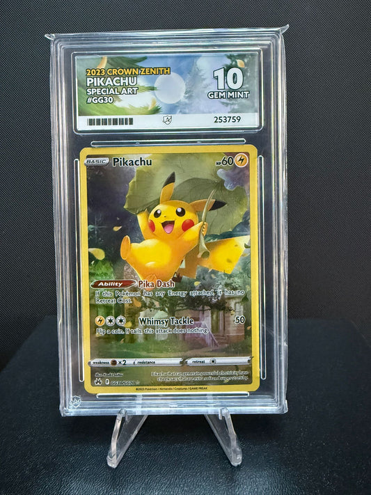 253759 - ACE 10 English Crown Zenith Pikachu GG30/GG70