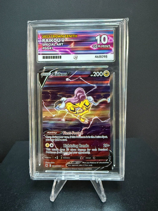 468098 - ACE 10 English Crown Zenith Raikou V GG41/GG70