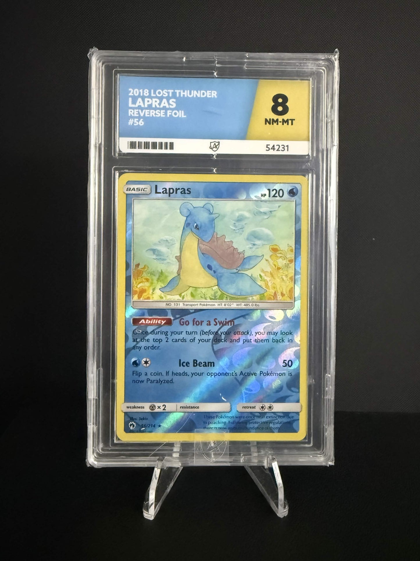 54231 - ACE 8 English Lost Thunder Lapras 56/214
