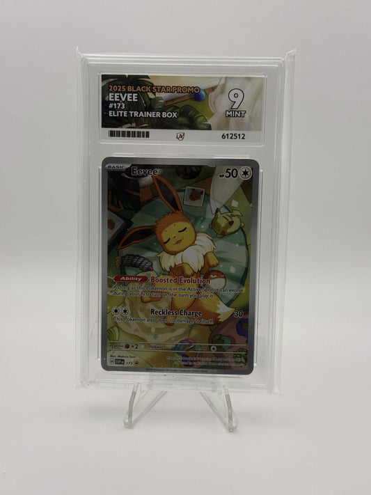 612512 - ACE 9 English Black Star Promo Eevee 173