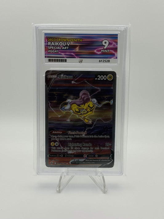 612528 - ACE 9 English Crown Zenith Raikou V GG41/GG70
