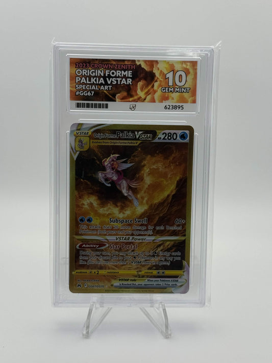 623895 - ACE 10 English Crown Zenith Origin Forme Palkia VSTAR GG67/GG70