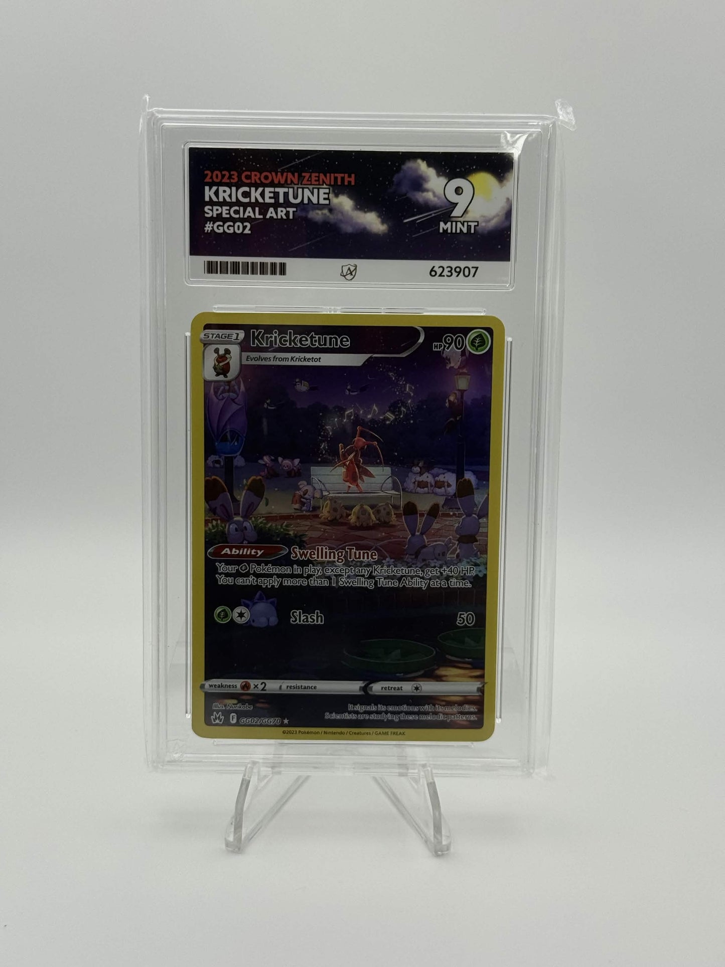 623907 - ACE 9 English Crown Zenith Kricketune GG02/GG70