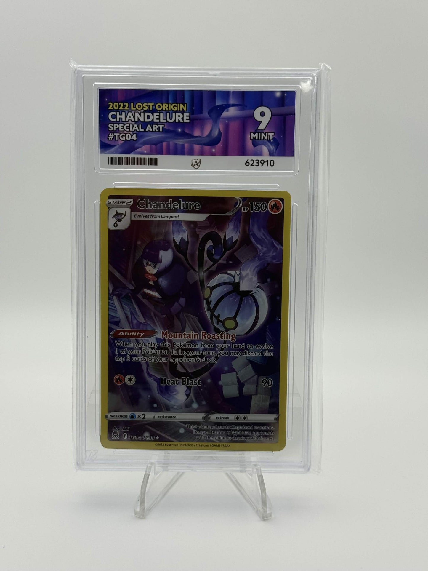 623910 - ACE 9 English Lost Origin Chandelure TG04/TG30