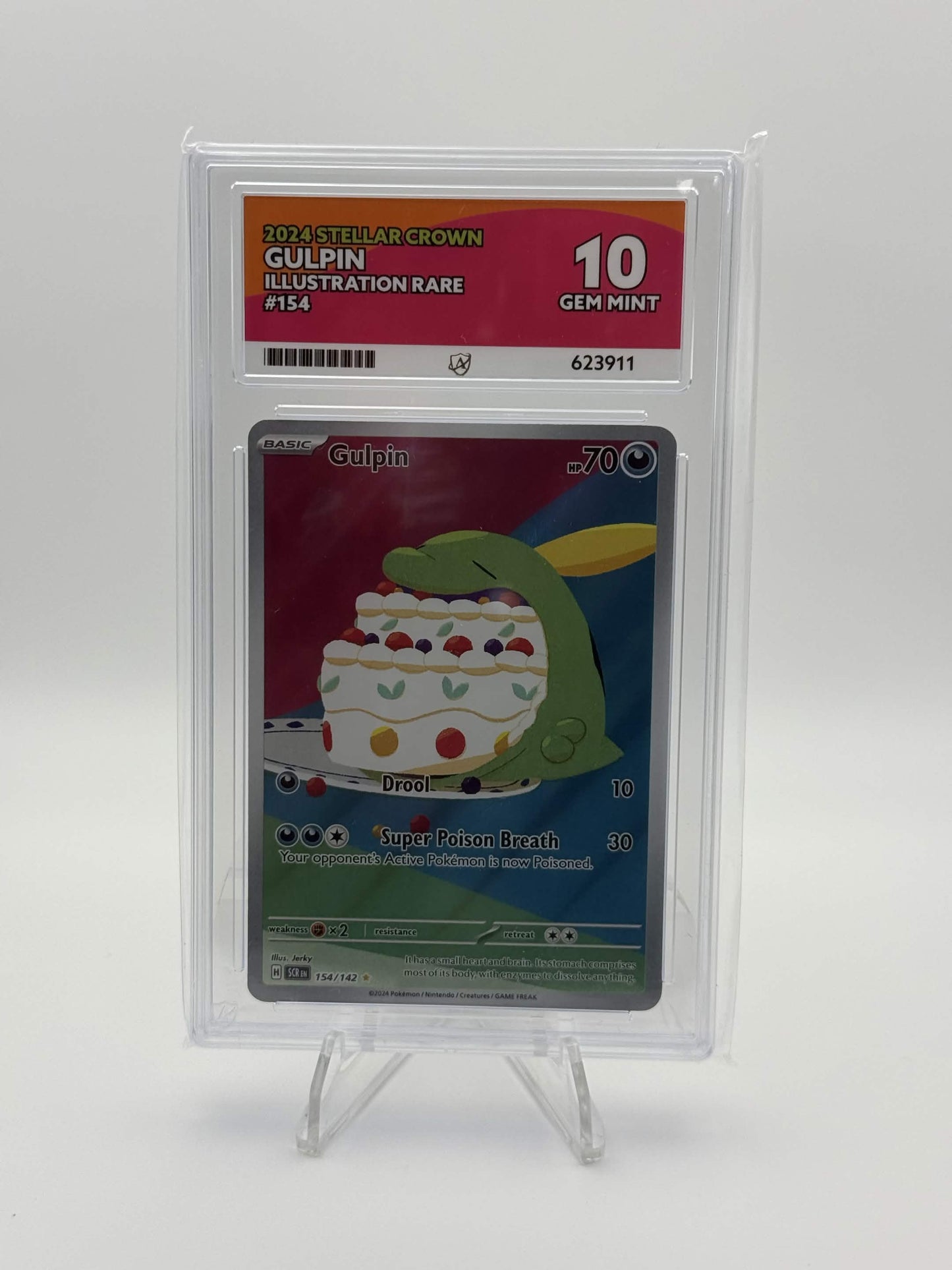 623911 - ACE 10 English Stellar Crown Gulpin 154/142