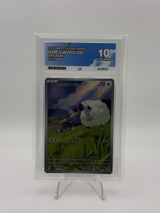 623927 - ACE 10 Japanese Battle Partners Hop's Wooloo 112/100