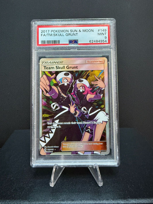 62484954 -  PSA 10 English Sun & Moon Team Skull Grunt 149/149