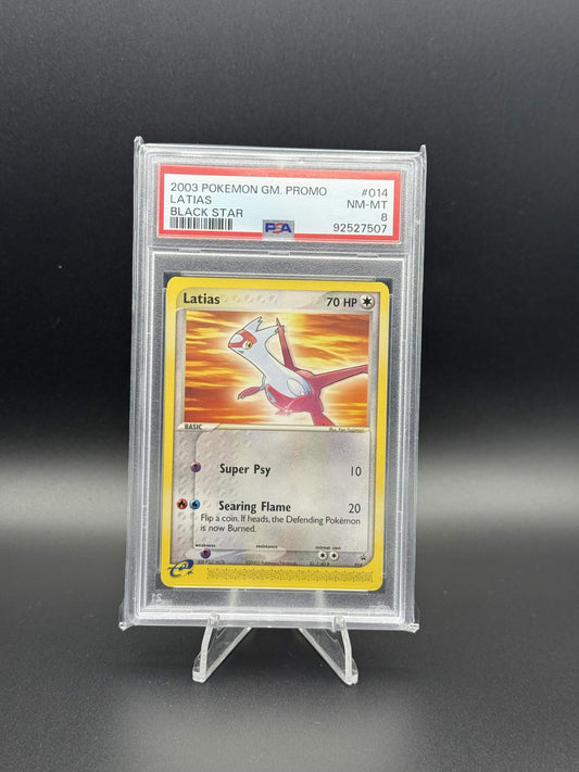 92527507 -  PSA 8 English Black Star Promo Latias 014