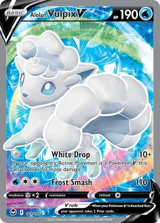 SIT173/195 - Alolan Vulpix V