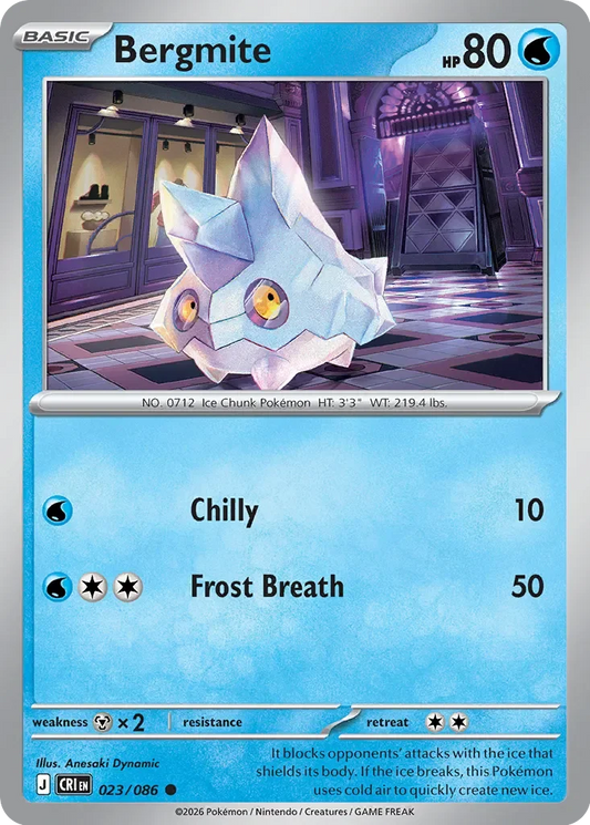 CRI023/086 - Bergmite Reverse Holo
