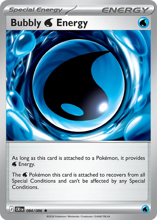 CRI084/086 - Bubbly Water Energy Reverse Holo