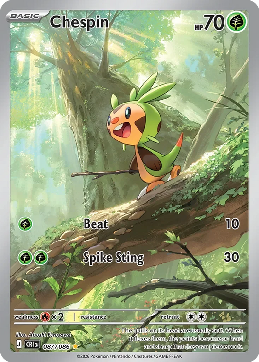 CRI087/086 - Chespin
