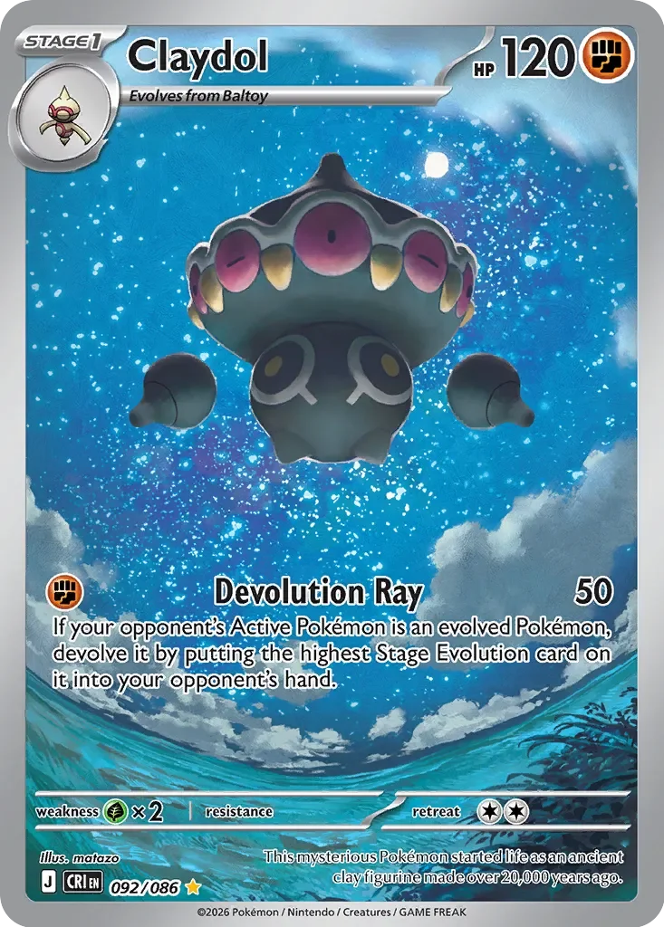CRI092/086 - Claydol
