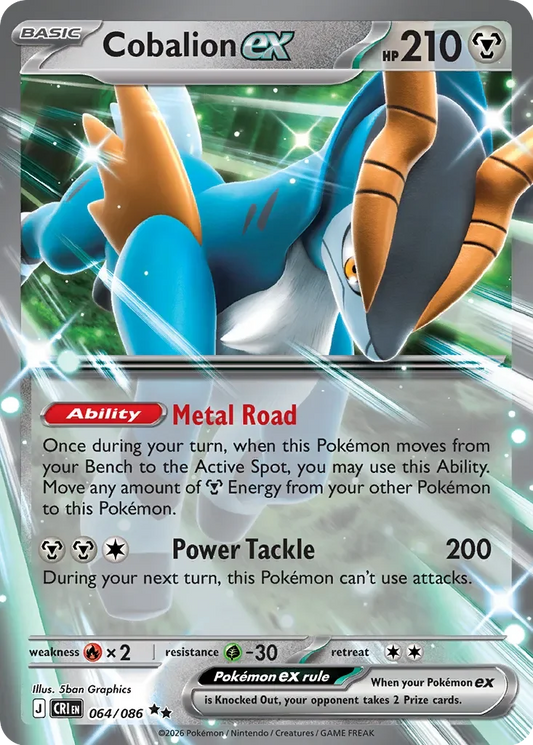 CRI064/086 - Cobalion ex