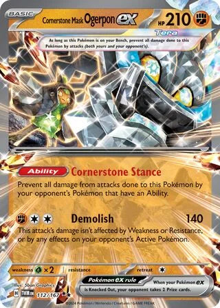 TWM112/167 - Cornerstone Mask Ogerpon ex