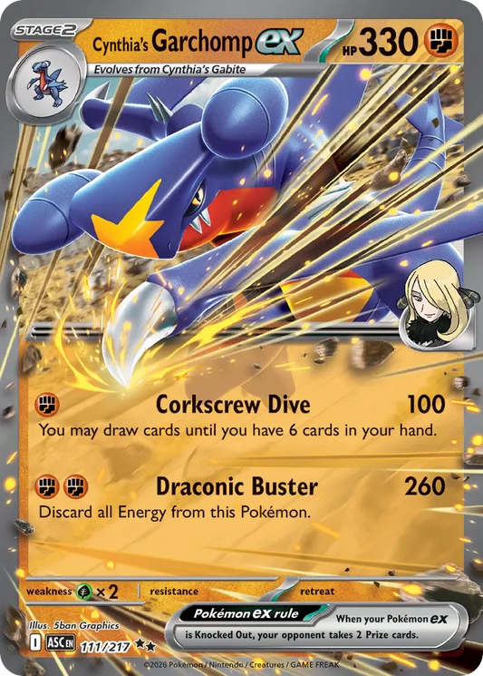 ASC111/217 - Cynthia's Garchomp ex