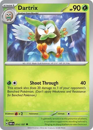 OBF014/197 - Dartrix Cosmos Holo