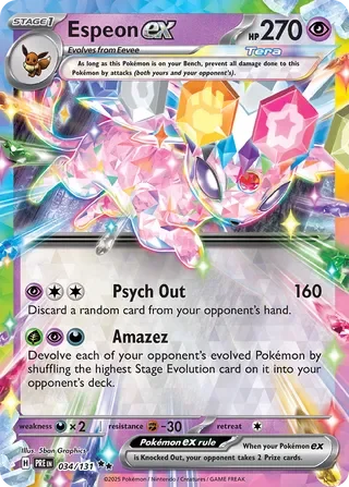 PRE034/131 - Espeon ex