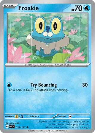 OBF056/197 - Froakie Cosmos Holo