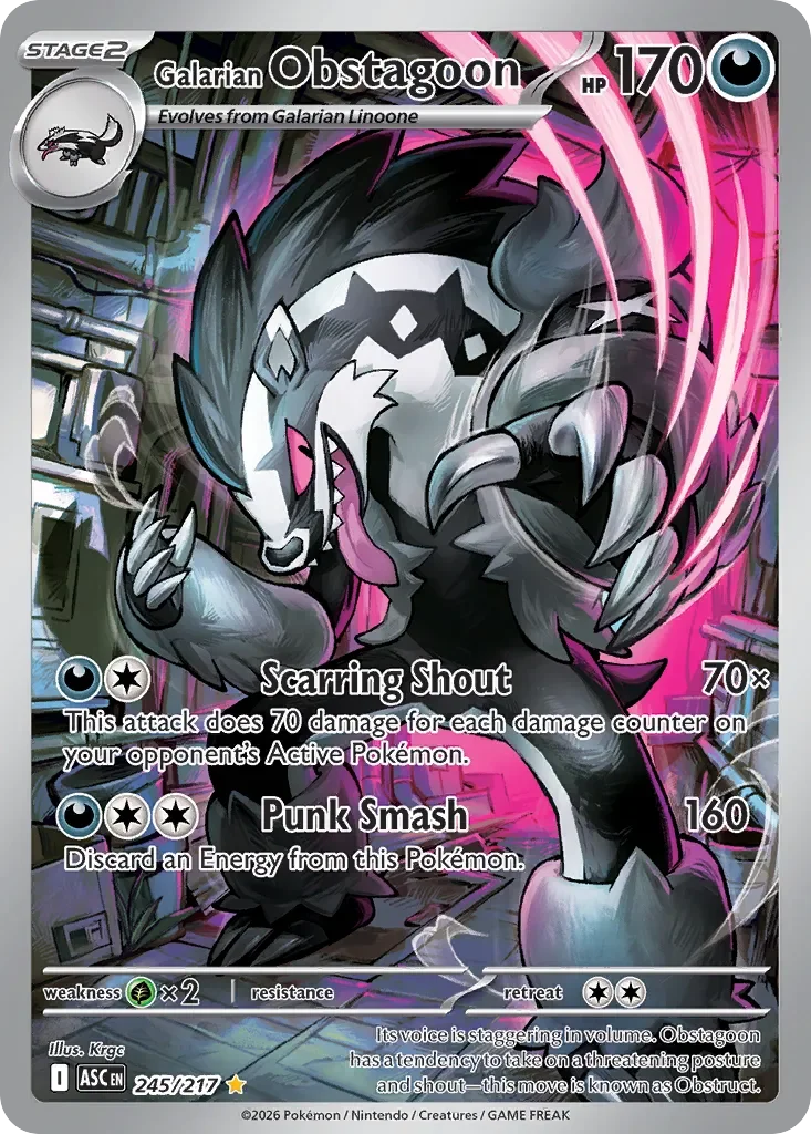 ASC245/217 - Galarian Obstagoon