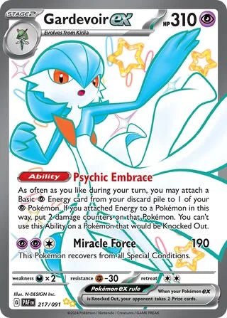 PAF217/091 - Gardevoir ex