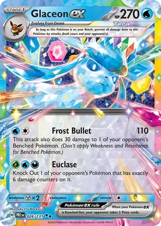 PRE026/131 - Glaceon ex