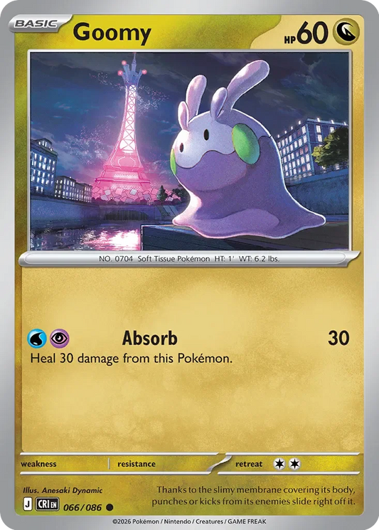 CRI066/086 - Goomy Reverse Holo