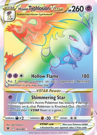 ASR193/189 - Hisuian Typhlosion VSTAR