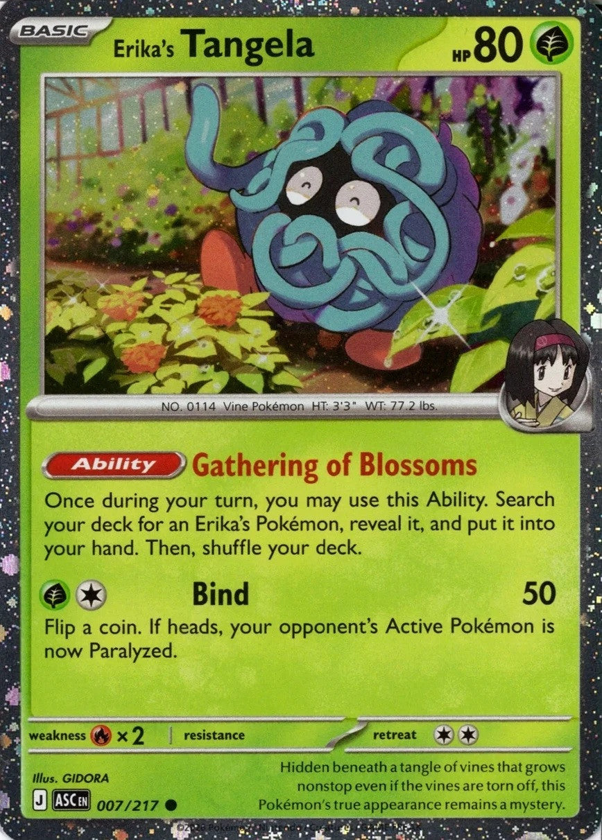 ASC007/217 - Erika's Tangela Cosmos Holo