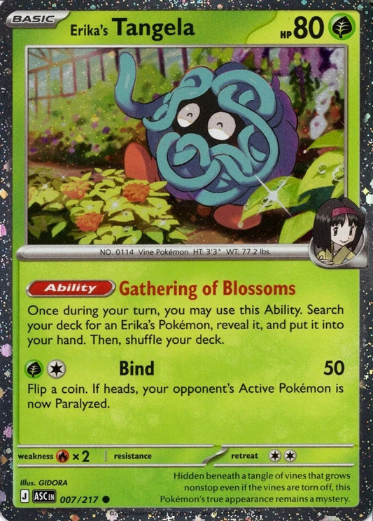 ASC007/217 - Erika's Tangela Cosmos Holo