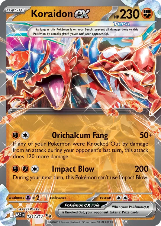 ASC121/217 - Koraidon ex