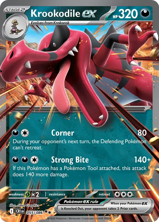 CRI055/086 - Krookodile ex
