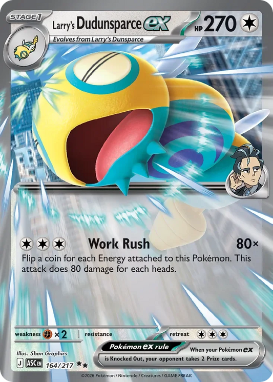 ASC164/217 - Larry's Dudunsparce ex