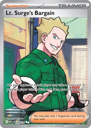 MEG170/132 - Lt. Surge's Bargain