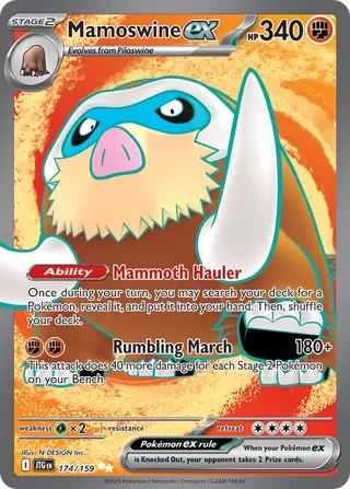 JTG174/159 - Mamoswine ex