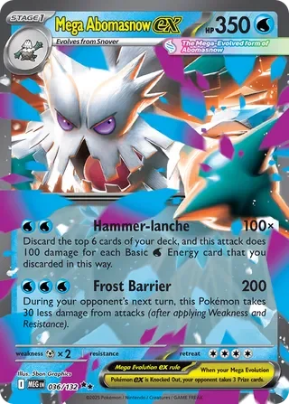 MEG036/132 - Mega Abomasnow ex