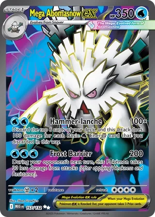 MEG157/132 - Mega Abomasnow ex