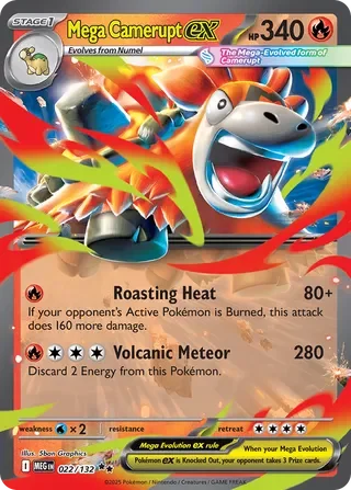 MEG022/132 - Mega Camerupt ex