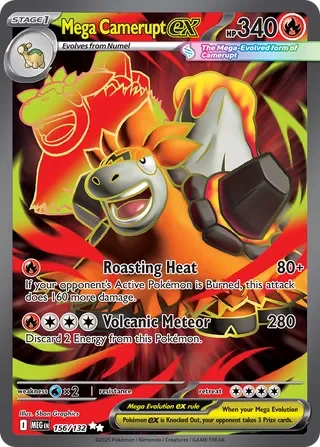 MEG156/132 - Mega Camerupt ex